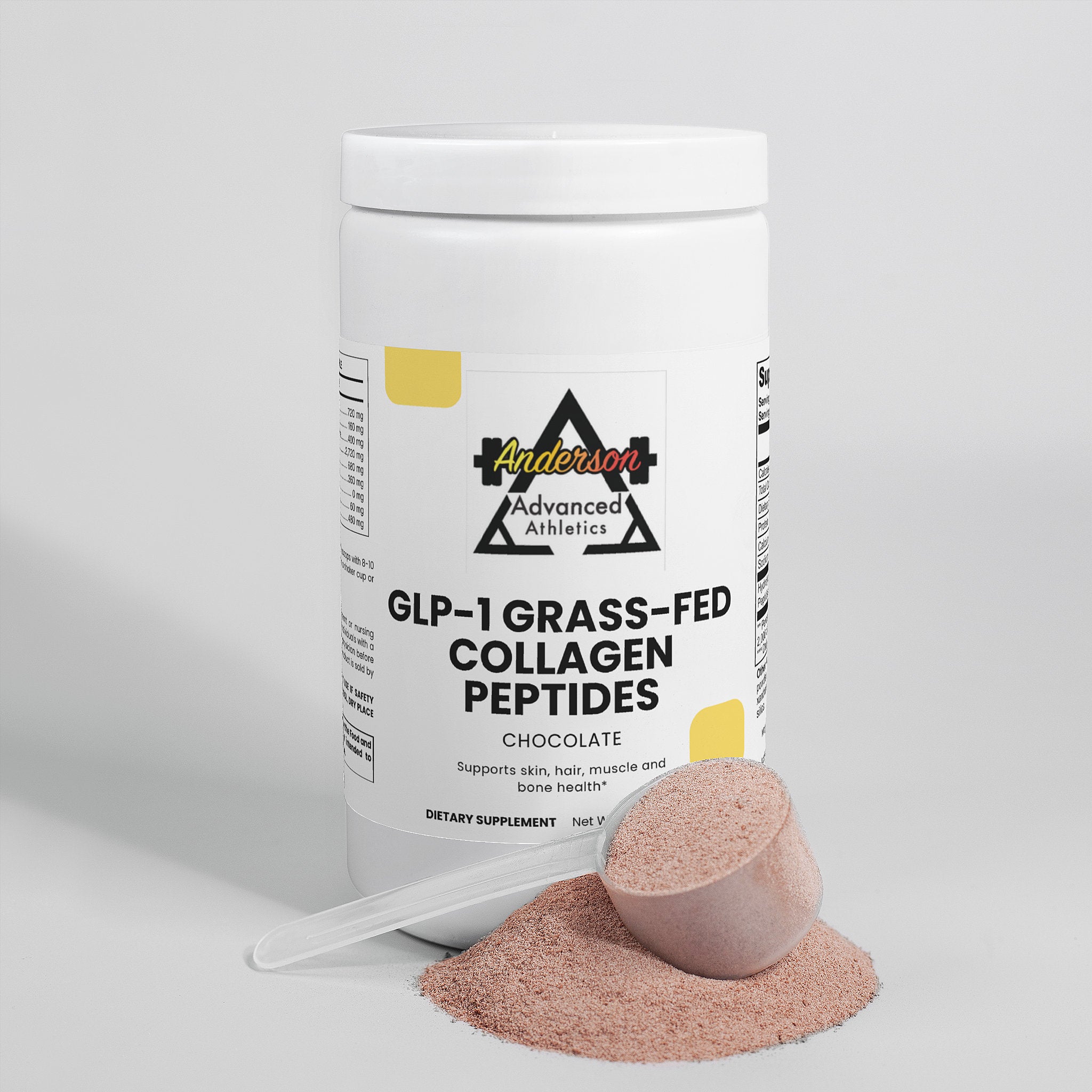GLP-1 Grass Fed Collagen Peptides Powder (Chocolate)